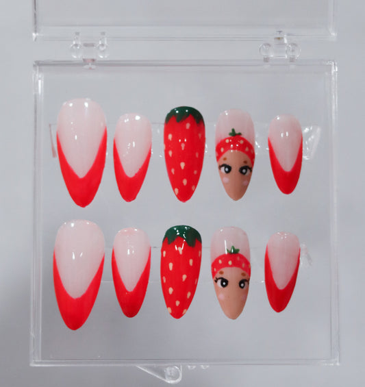 Sonny Angel Nails | Cute Nails | Handmade Nail Art | Custom Hand Painted Press On Nails | Birthday Gift | Livs Nail Lab