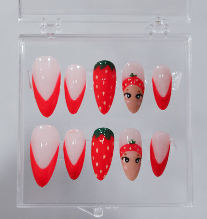 Sonny Angel Nails | Cute Nails | Handmade Nail Art | Custom Hand Painted Press On Nails | Birthday Gift | Livs Nail Lab